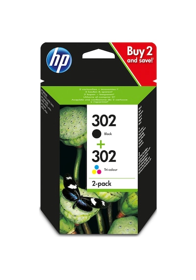 HP 302 X4D37AE Combo Mürekkep Kartuş
