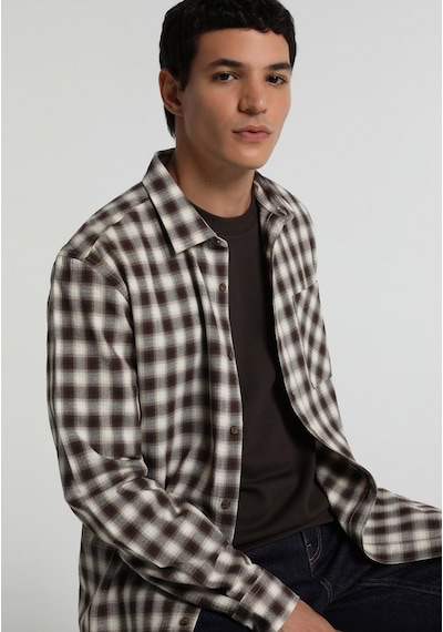 Colin's Colins Regular Fit Shirt Neck Kareli Erkek Kahverengi Uzun Kol Gömlek Cl1080596 Q1.v1 Brw Colin's Colins Regular Fit Shirt Neck Kareli Erkek Kahverengi Uzun Kol Gömlek Cl1080596 Q1.v1 Brw
