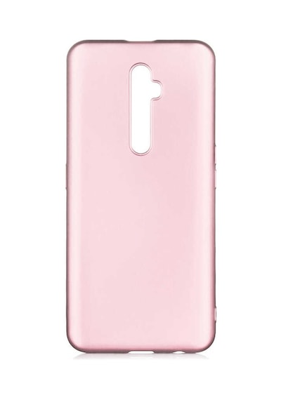 Noktaks - Oppo Uyumlu Oppo Reno 2z - Kılıf Mat Soft Premier Silikon Kapak - Kırmızı T10922 Kirmizi