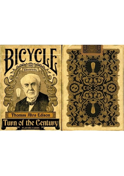Bicycle Turn Of The Century Electricity Premium Oyun Kağıdı İskambil Kartları Destesi