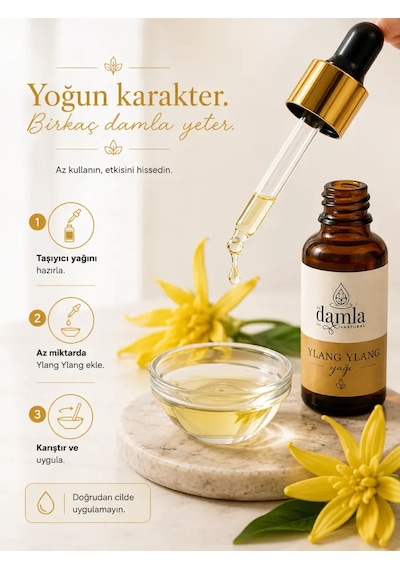 Biodamla Natural Ylang Ylang Yağı 20 Ml