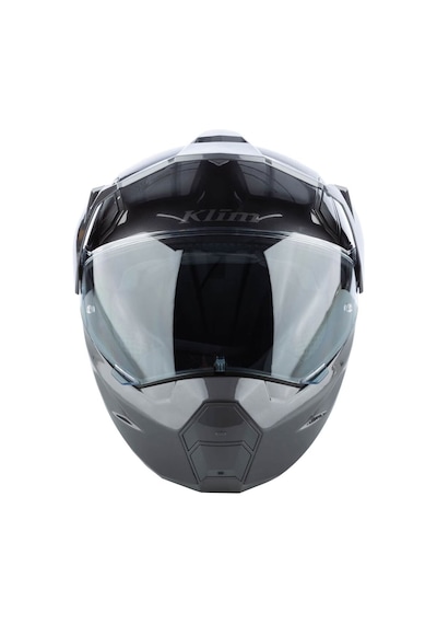 Klim X1 Alpha Carbon Korumalı ADV Motosiklet Kaskı Metalik Gri