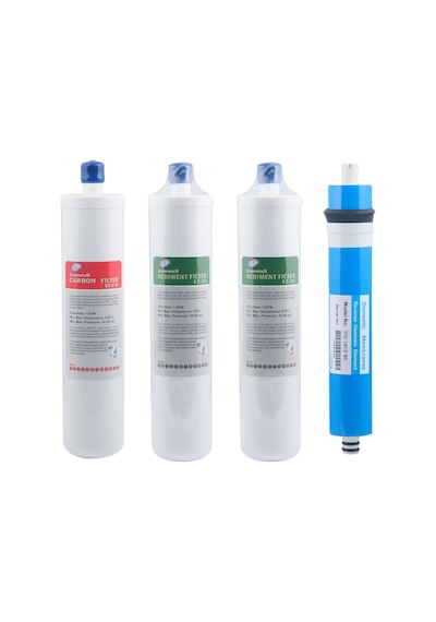 Takçevir Comtech Su Arıtma Cihazları İle Tam Uyumlu Su Arıtma Cihazı Inline Filtre Seti Membranlı 4' Lü Set Diğer