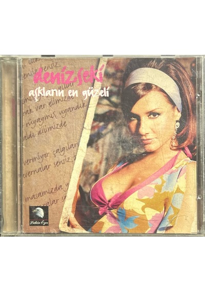 Müzik Cd'sidir Plak Değildir Cd Deniz Seki Aşkların En Güzeli C