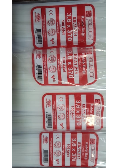 Pemsan Plastik Kelepçe 400adet