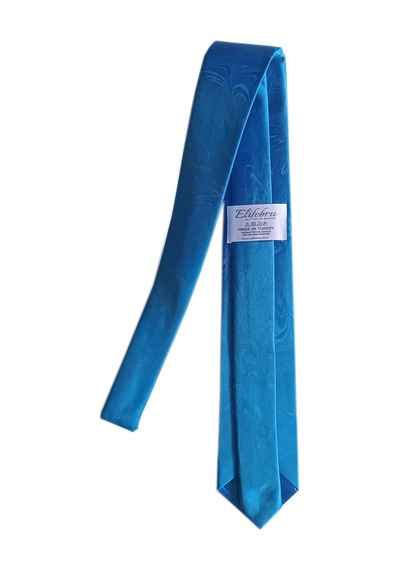 Elifebru Exclusive Handicrafts Ebru Sanatı Saten Kumaş Erkek Lacivert Kravat Sakr 140 Lacivert 001