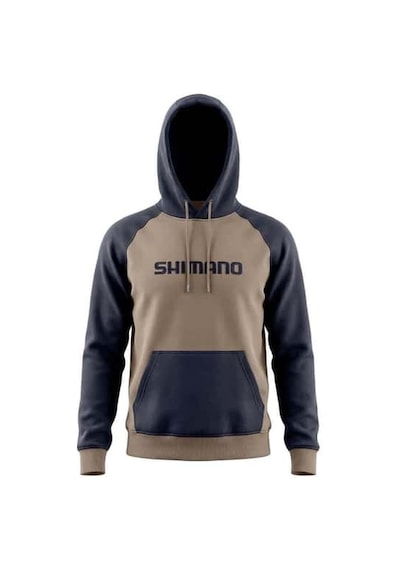 Shimano Wear Hoodie Smoke Gray Kapüşonlu Sweatshirt Hoodie Gri-kahve