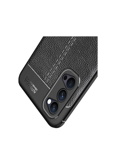 Oppo Reno 4 Kilif Tam Korumali Deri Görünümlü Silikon Kapak 463562317
