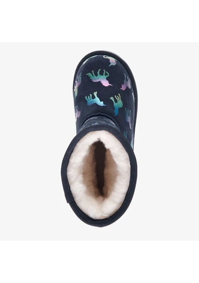 Emu Australia Emu Australia Rainbow Unicorn Brumby Unisex Çocuk Lacivert Bot Mıd Lacivert
