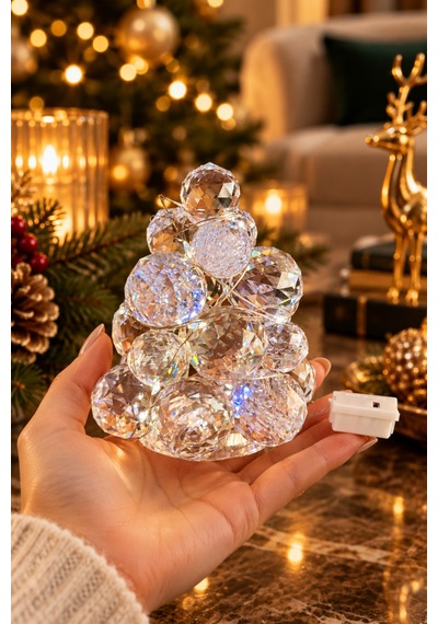Led Işıklı Kristal Yılbaşı Ağacı 30 Mm Fasetli Kristal Toplardan Mini Dekoratif Çam Ağacı Şeffaf - 938291307 Şeffaf - 938291307 10 Cm Led Işıklı Kristal Yılbaşı Ağacı 30 Mm Fasetli Kristal Toplardan Mini Dekoratif Çam Ağacı Şeffaf - 938291307 Şeffaf - 938291307 10 Cm
