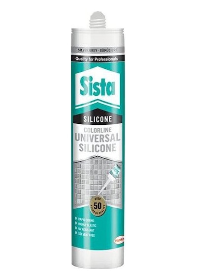 Sista Üniversal Silikon Gri 310ml