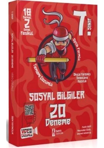 7. Sınıf Sosyal Bilgiler 20 Deneme / Fatih Sefi
