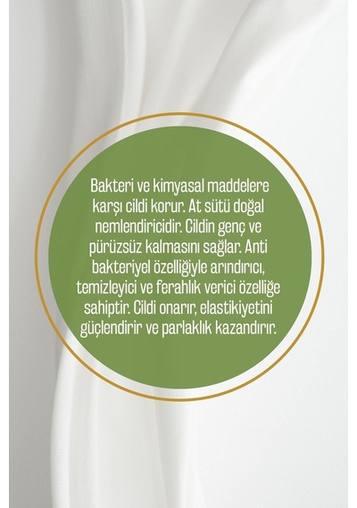 Doğal At Sütü Ve Zeytinyağlı Katı Sabun At Sütlü El Sabunu Nemlen Diğer 13155222
