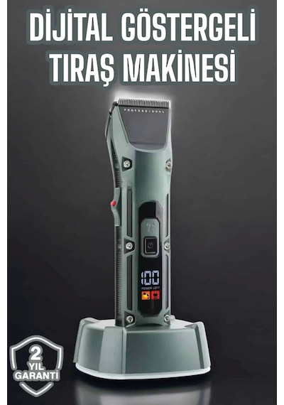 Tıraş Makinesi Uzun Pil Ömrü Şarjlı Günlük Tıraş Makinesi