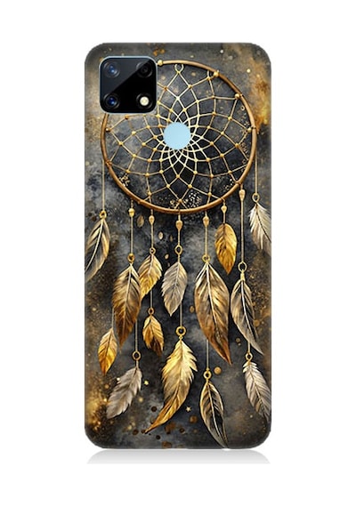 Realme C25 Uyumlu Rüya Kapanı Desenli Silikon Kılıf