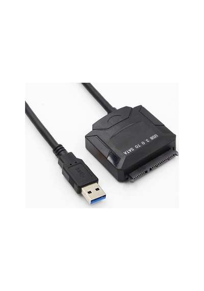 Usb 3.0 Adaptörlü 2.5 İnç-3.5 İnç Sata Harddisk Bağlantı Kablosu