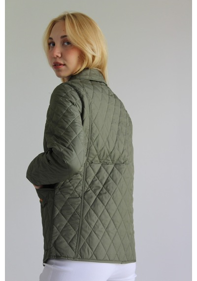 CottonCool Kadın Kapitone Mont Haki