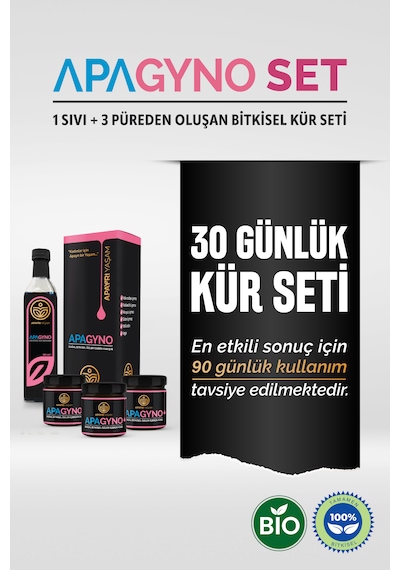 Apayrı Yaşam Bitkisel Apagyno Kadınlara Özel Bio Kür Seti