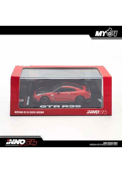 Inno 1/64 Nissan Gt-r R35 Nismo Red Çok Renkli