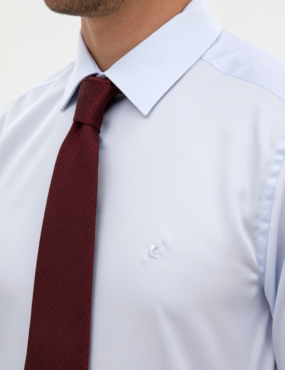 Pierre Cardin Erkek Açık Mavi Gömlek Basic 50315254-vr003 Açik Mavi