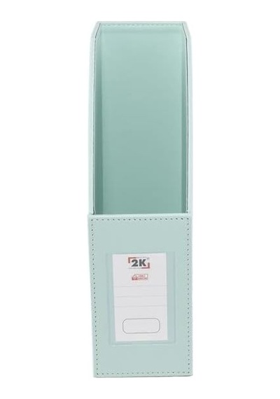 Magazinlik Suni Deri Masa Üstü Evrak/dosya Düzenleyici 23 30 9 Cm. Su Yeşili