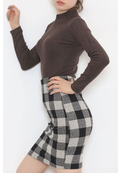 Buyers Butik - Yarım Balıkçı Body Acıkahve - 8335.1567. 001