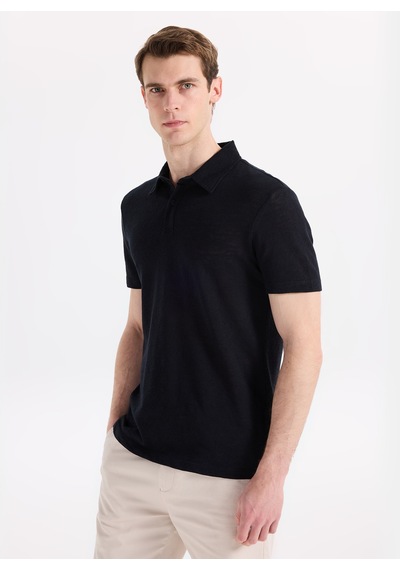 Fabrika Lacivert Erkek Pamuklu Polo T-shirt F6sm-tst 2901