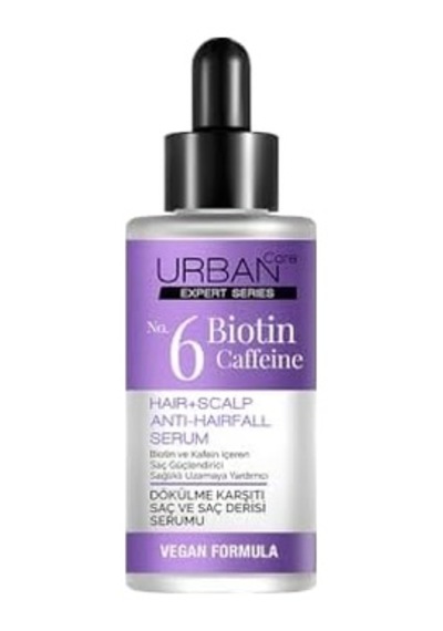 Care Expert No.6 Biotin Caffeine Dökülme Karşıtı Saç Bakım Serumu, 50 Mililitre, Vegan