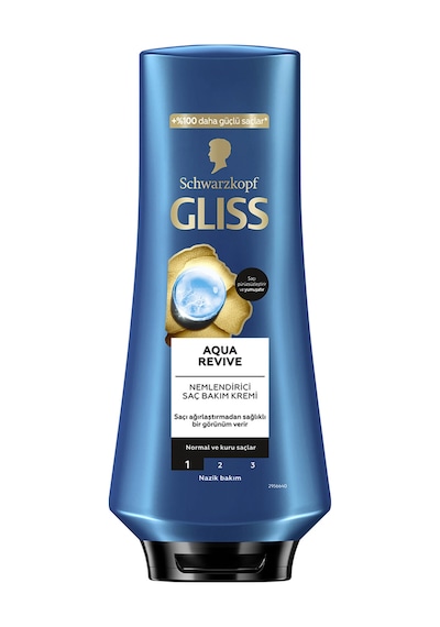 Gliss Aqua Revive Saç Kremi 360 Ml 3 Adet 46579772