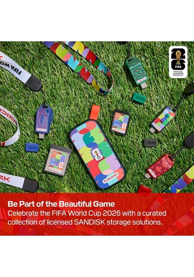 Fıfa World Cup 2026 Edition 1tb 800mb/s Taşınabilir Ssd Sdssde30f-1t00-g25
