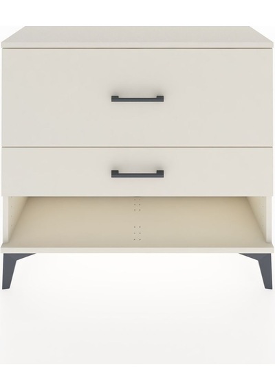 Arges Şifonyer 2 Çekmeceli 88x30x80 Aytaşı-aytaşı Aytaşı