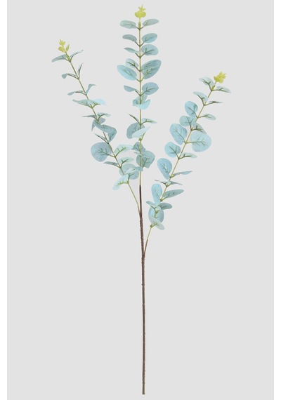 Yapay Islak Okaliptus Dalı 82 Cm Mavi Mavi