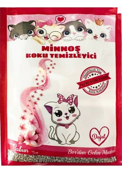 Minnoş Kedi Kumu Koku Temizleyici Sabun Kokulu 25 G