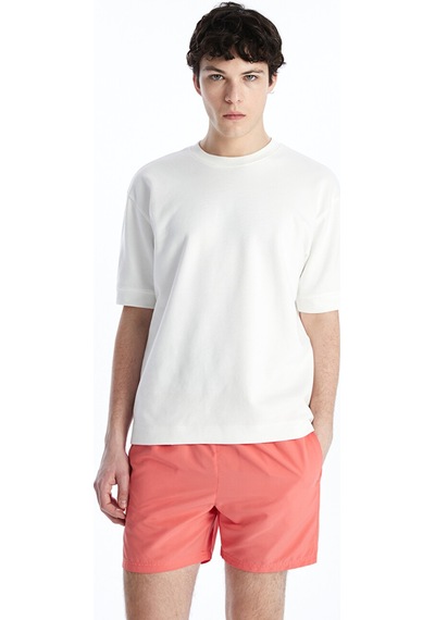 Lcw Swımwear Mercan Kısa Boy Basic Erkek Deniz Şortu