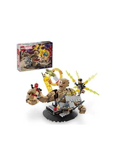 LEGO® Marvel Örümcek Adam Kum Adam’a Karşı: Son Savaş 76280 10+ Yaratıcı Oyuncak Yapım Seti - 347 Parça