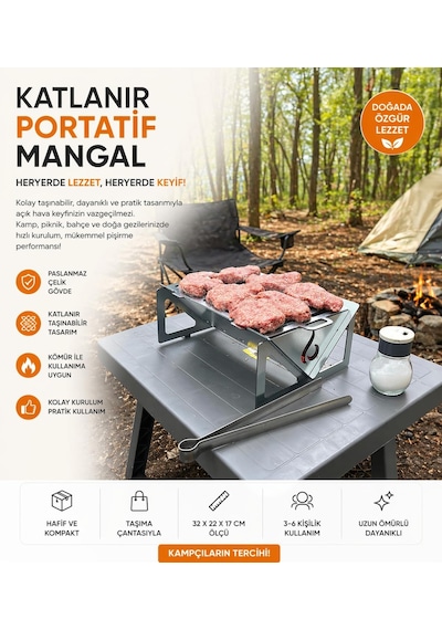 V5.1 Lynx Mini Mangal Portatif Katlanır Kamp Ocağı Diğer