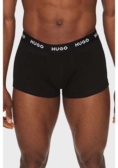 Hugo Erkek Boxer 50532611 010 Siyah Siyah