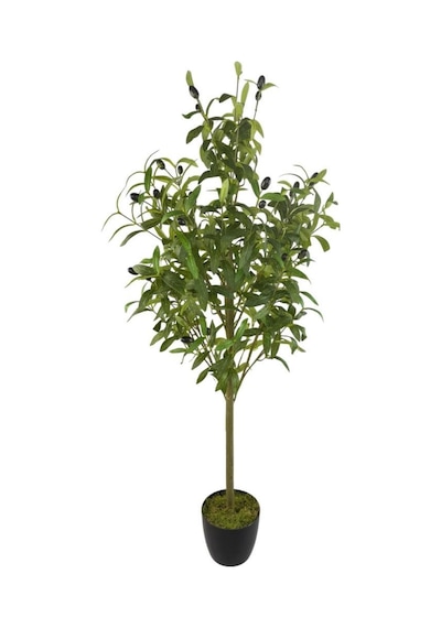 Yapay Zeytin Ağacı 110cm Doğal Görünümlü Yapay Ağaç Yeşil