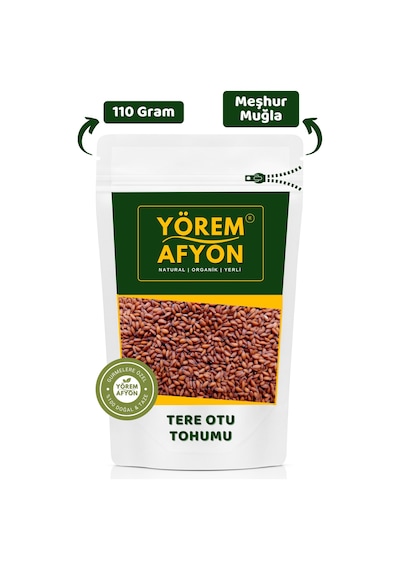 Meşhur Muğla Yerli Mahsul Kıl Ince Doğal Tere Otu Tohumu, Habbürreşad Lepidium Sativum 110gr.