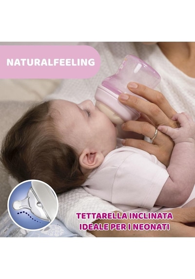 Chicco Natural Feeling Pp Biberon 250 Ml Desenli 7692840658971