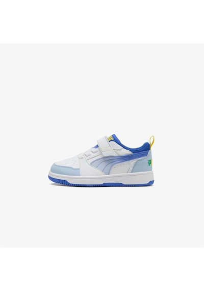Puma Rebound V6 Locomeon Ac+ps Çocuk Ayakkabı Beyaz