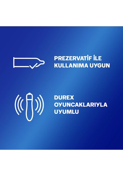 Durex Hisset Pürüzsüz Hazlar 50 Ml Jel + Siyah Deri Şaplak + Hediye