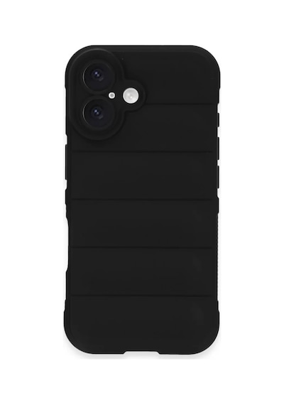 Newface Apple İphone 16 Plus Kılıf Optimum Silikon - Siyah