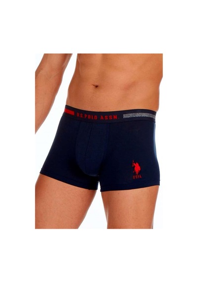 U.S. Polo Assn. U.s Polo Assn. 80155 Erkek 3 Lü Boxer-lacivert&grimelanj&beyaz Lacivert