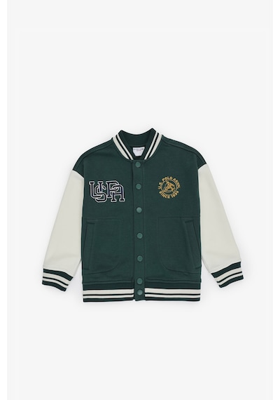 U.S. Polo Assn. Erkek Çocuk Koyu Yeşil Hırka Örme 50308581-vr079 Koyu Yesıl