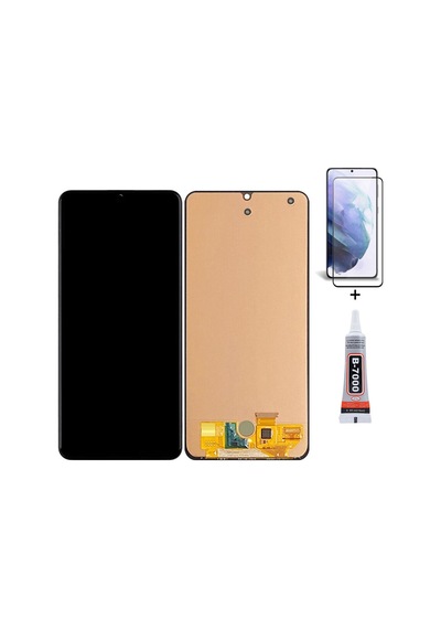 Samsung A32 A325f Uyumlu Ekran Lcd Dokunmatik B7000 15ml Yapıştırıcı Ve Kırılmaz Cam İle Beraber Yc