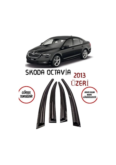 Skoda Octavia Uyumlu Cam Rüzgarlığı 2013+ Sonrası Uyumlu Mugen