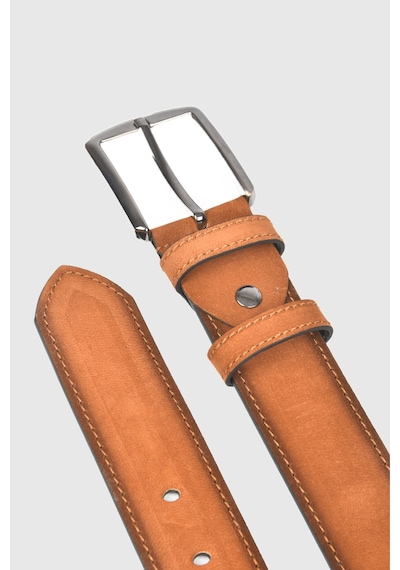 Deepsea Erkek Taba 4 Cm Eninde Süet Kemer Suni Süet Spor Kemer 2402643 Taba