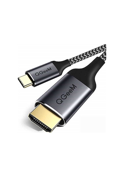 Qgeem Qg-ua09 Type-c To Hdmı Kablo Siyah