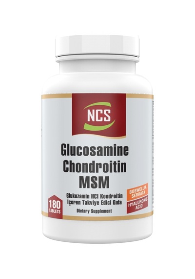 Ncs Glucosamine Chondroitin Msm 180 Tablet Boswellia Glukozamin